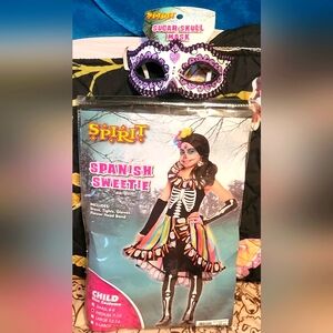 Girls (M) Spanish Sweetie Costume - Spirit Halloween